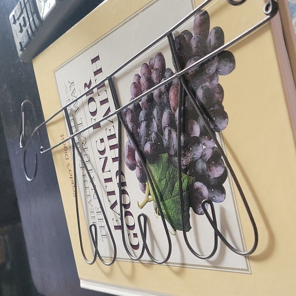 Heart wire hanging rack,EUC,Primitive - Picture 4 of 5